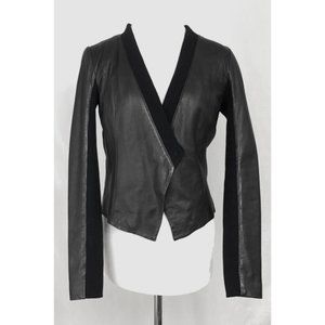 Trouve Black Leather Jacket